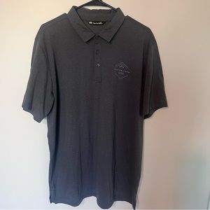 Travis Mathew Golf Shirt Mens Size XL Gray